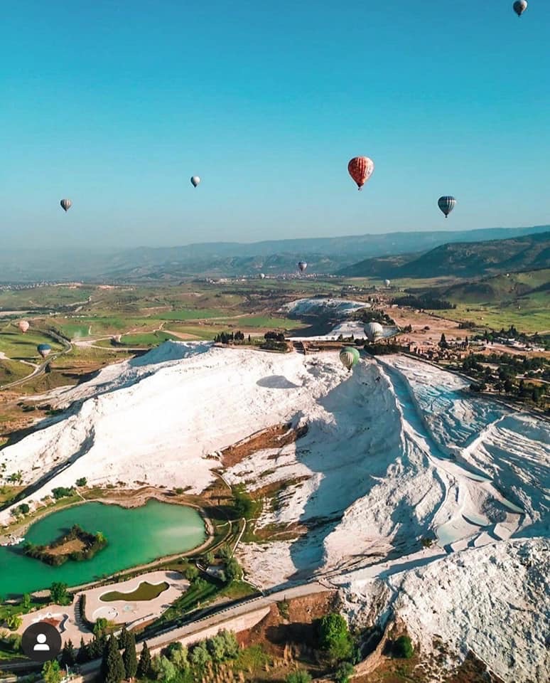 Ballooning Pamukkale