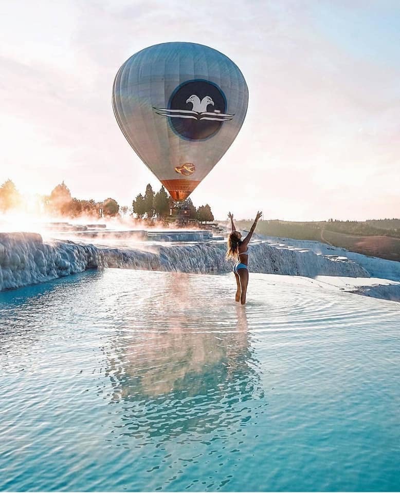 Ballooning Pamukkale