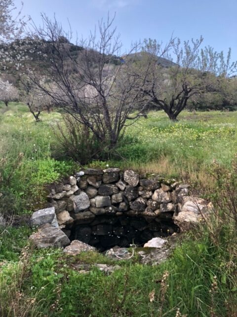 water well on the Carian trail in Hizirsah near Datca